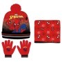 Spiderman Set Gorro+Braga Cuello+Guantes