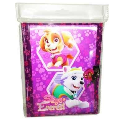 Diario Paw Patrol Con Candador