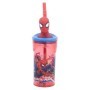 Spiderman Vaso Con Figurita 3D 360Ml