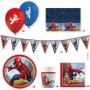 Spiderman Set 6 En Caja Fiesta