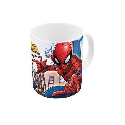 Spiderman Taza Ceramica 325ml-avengers