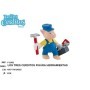 Herramientas Figura pvc 6cm-Lobo Los Tres Certido