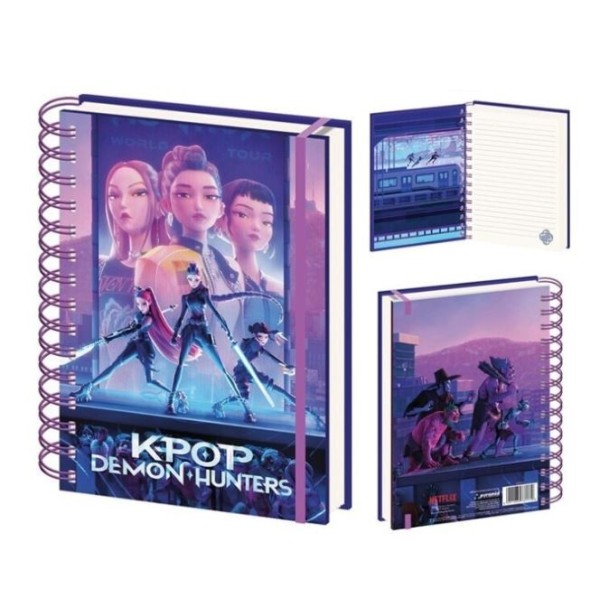 KPOP LIBRETA ESPIRAL A5