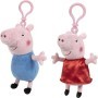 Peppa Pig Peluche Con Llavero 12Cm