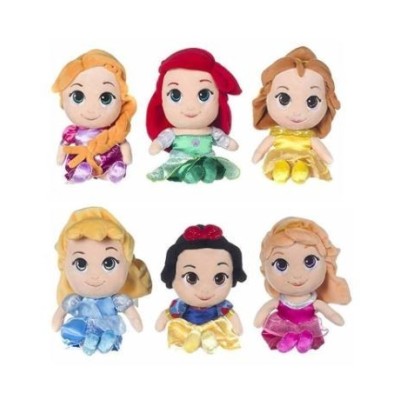 Princesas Peluche  6Modelo Surtidos 25Cm-Disney