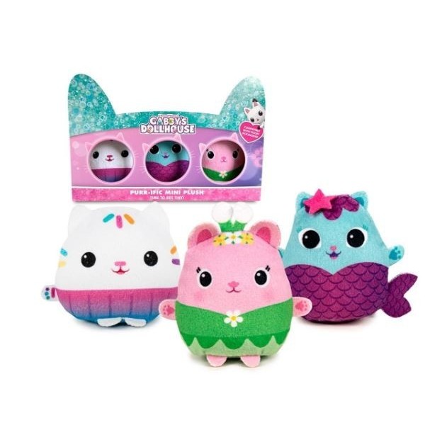 MINI PELUCHE GABBY DOLLHOUSE  7CM