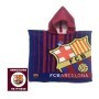 Fc Barcelona Poncho Playa 100%Polyeste 55X110Cm