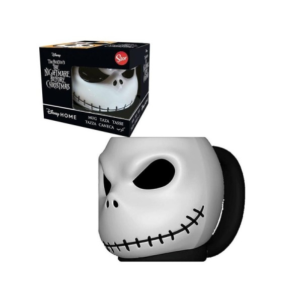 JACK TAZA 3D CERAMICA 480MLEN CAJA-NIGHTMARE BEFORE CHRISTMAS