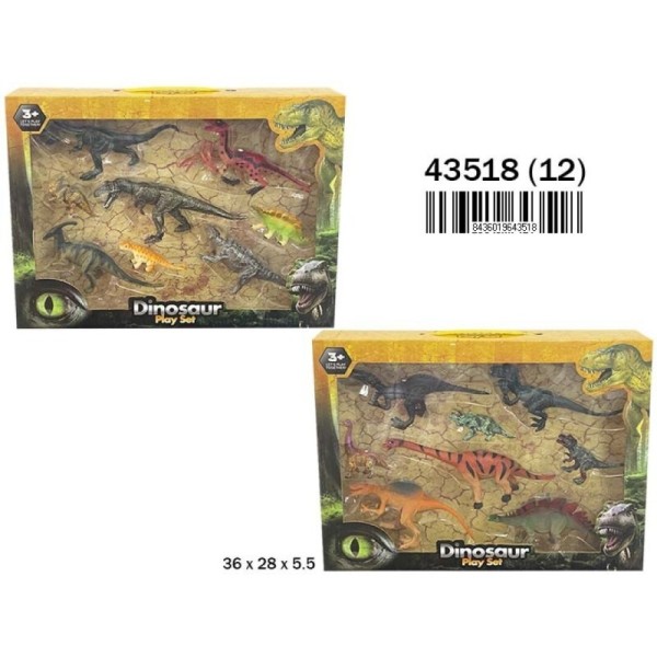 Dinosaurios AB43518 Set de 8 figuras