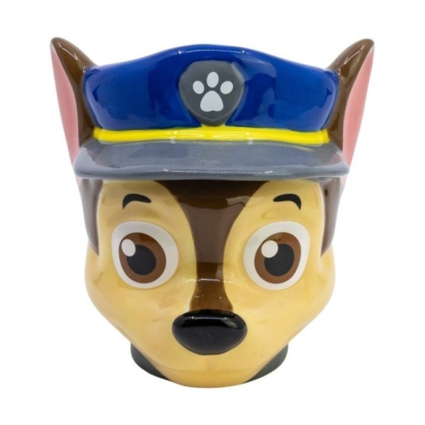 PAW PATROL TAZA CERAMICA 3D 480 ML EN CAJA