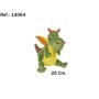 PELUCHE DRAGON ALAS BANDERA 25CM-SANT JORDI