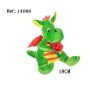 PELUCHE DRAGON FLOR 18CM-SANT JORDI