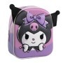 Kuromi Mochila 3D 28Cm-Hello Kitty