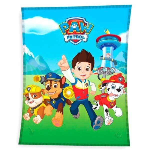 Paw Patrol Manta Polar 100*140Cm