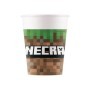 Minecraft Vasos Papel 200Ml (8Uns)