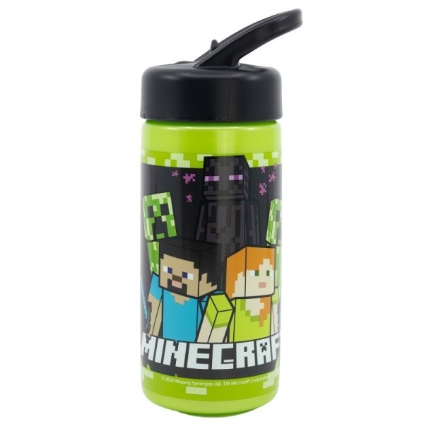 MINECRAFT BOTELLA PP PLAYGROUND 410 ML