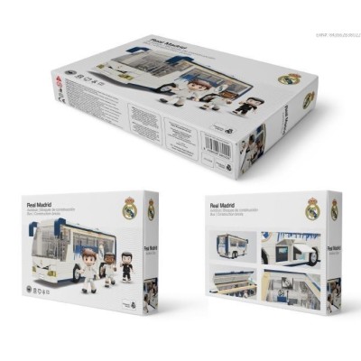 Set Real Madrid autubus 488PZS 30*11*10cm