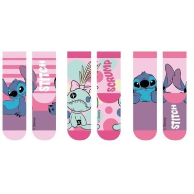 Stitch Pack 3 Calcetin