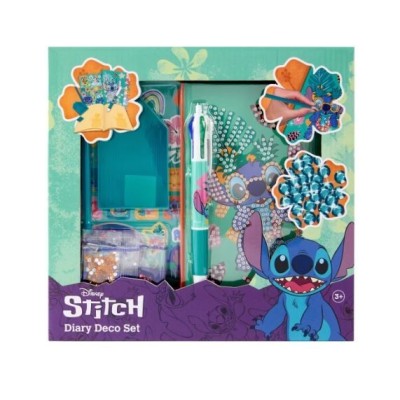 Stitch Set Diario Con Boligrafo 3Modelo