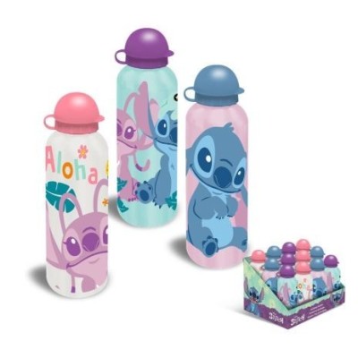 Stitch Cantimplora Aluminio 500Ml