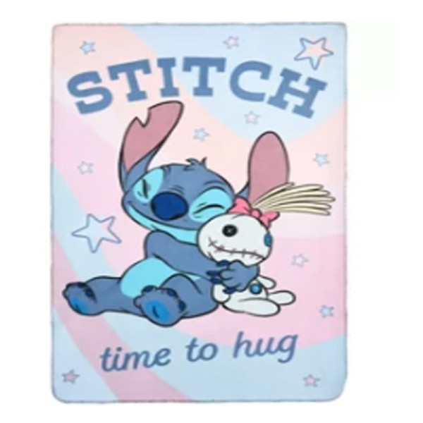 Lilo Stitch Manta Polar 100X150Cm