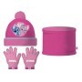 Stitch Set 3 Gorro Con Braga De Cuello Y Guantes