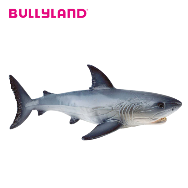 TIBURON BLANC - BULLYLAND 11,6 X 11,2 X 6CM