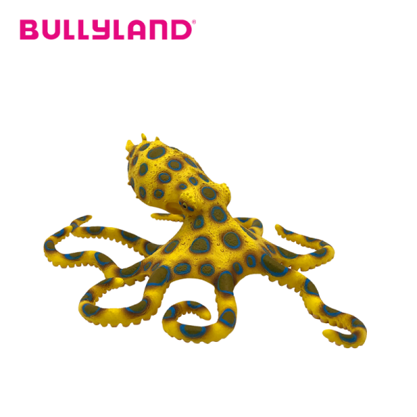 ANILLO AZUL OKTOPUS -  BULLYLAND  10,3 X 13,8 X 5CM
