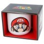 Super Mario Taza Ceramica Desayuno 400 Ml En Caja Regalo