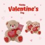 Oso Peluche Con Corazon 2Modelo 24Cm