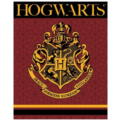 Harry Potter Manta Premium Coralina Hogwarts 150 X 120 Cm