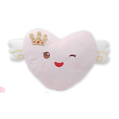 Peluche Corazon Rosa 30*50Cm