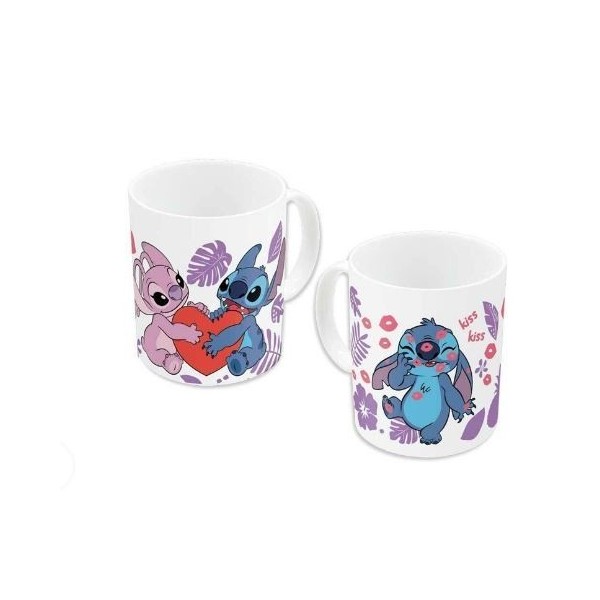 Stitch Taza Ceramica 325 Ml | En Caja De Regalo