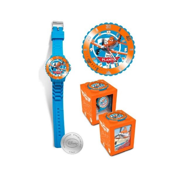 Disney - Wd10493 - Reloj Analógico De Planes 4 En 1