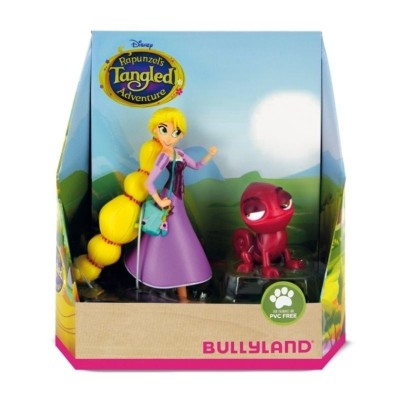Rapunzel Set - Rapunzel Y Pascal Rojo (2 Figuras)