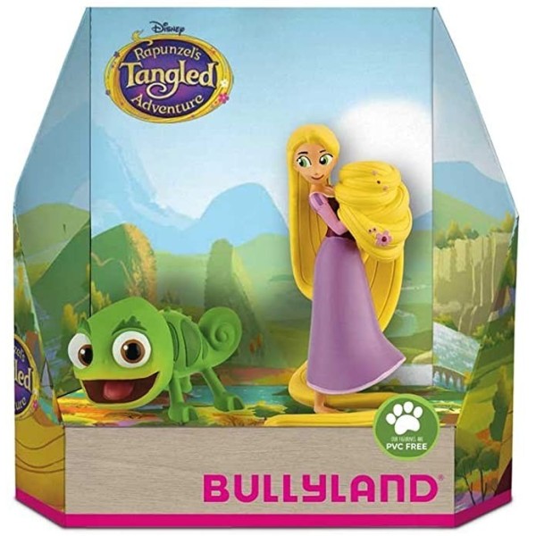 Rapunzel Set - Rapunzel Y Pascal Verde (2 Figuras)