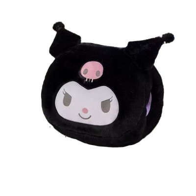KUROMI COJIN CALIENTA MANOS RELIEVE BORDADO 30CM-HELLO KITTY