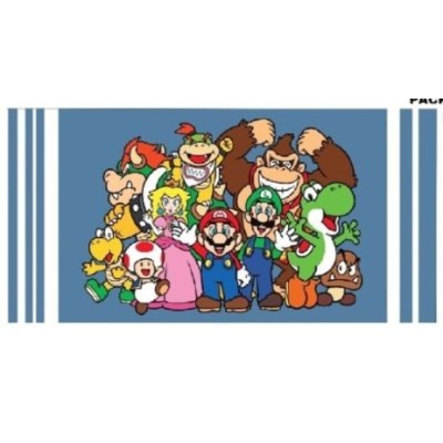 Super Mario Bros Toalla Playa Algodon Niño 8436580111508