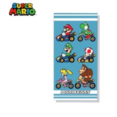 Super Mario Bros Toalla Playa Algodon70*140Cm