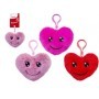 Corazon  Peluche Con Llavero 3Modelo 12Cm