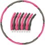 Hula Hoop Acolchado Para Fitness Ajustable(Rosa Y Azul)