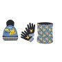 Pokemon Set3 Gorro Ponpon+Guantes+Braga De Cuello