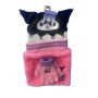 Kuromi Conjunto 3Pcs-Gorro Braga De Cuello Y Guantes