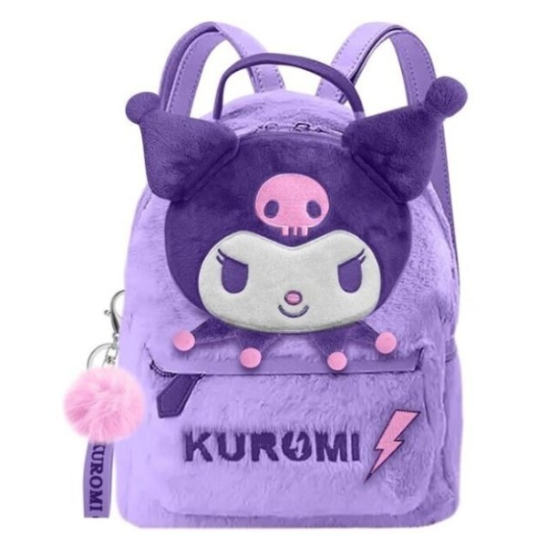 Kuromi Mochila Con Peluche 32Cm-Hello Kitty,