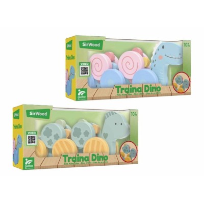 Sirwood Dinosauri Trainabili Legno39925