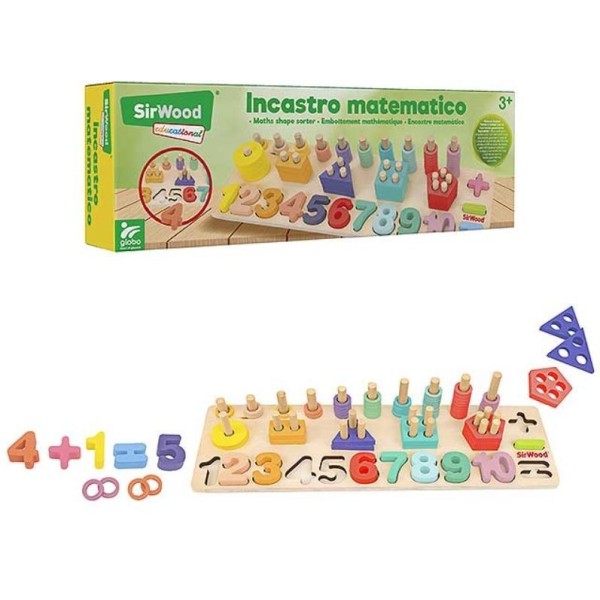 Gioco Numeri/Colori/Forme 3In1 40887