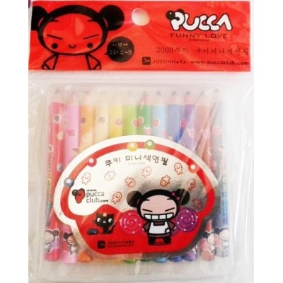 Pucca Set De 12 Colores