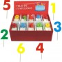 Velas De Cumpleauos Exp.100Uds