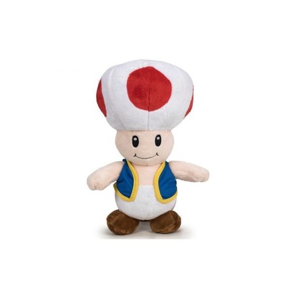 Peluche Toad Mario Bros Soft 32Cm