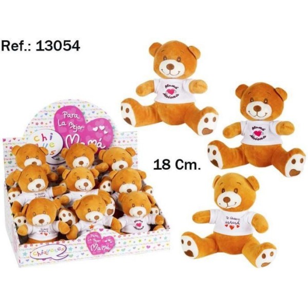 Osito Camiseta Mama 18Cm